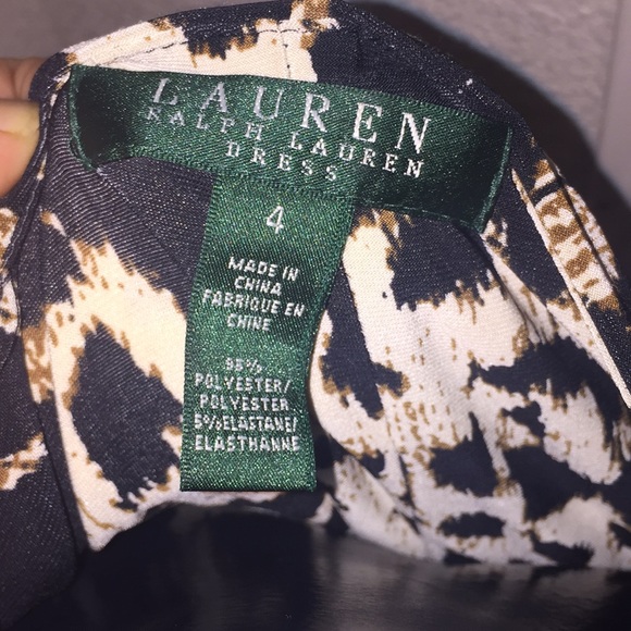 Ralph Lauren Dress Leopard Print - Picture 7 of 7